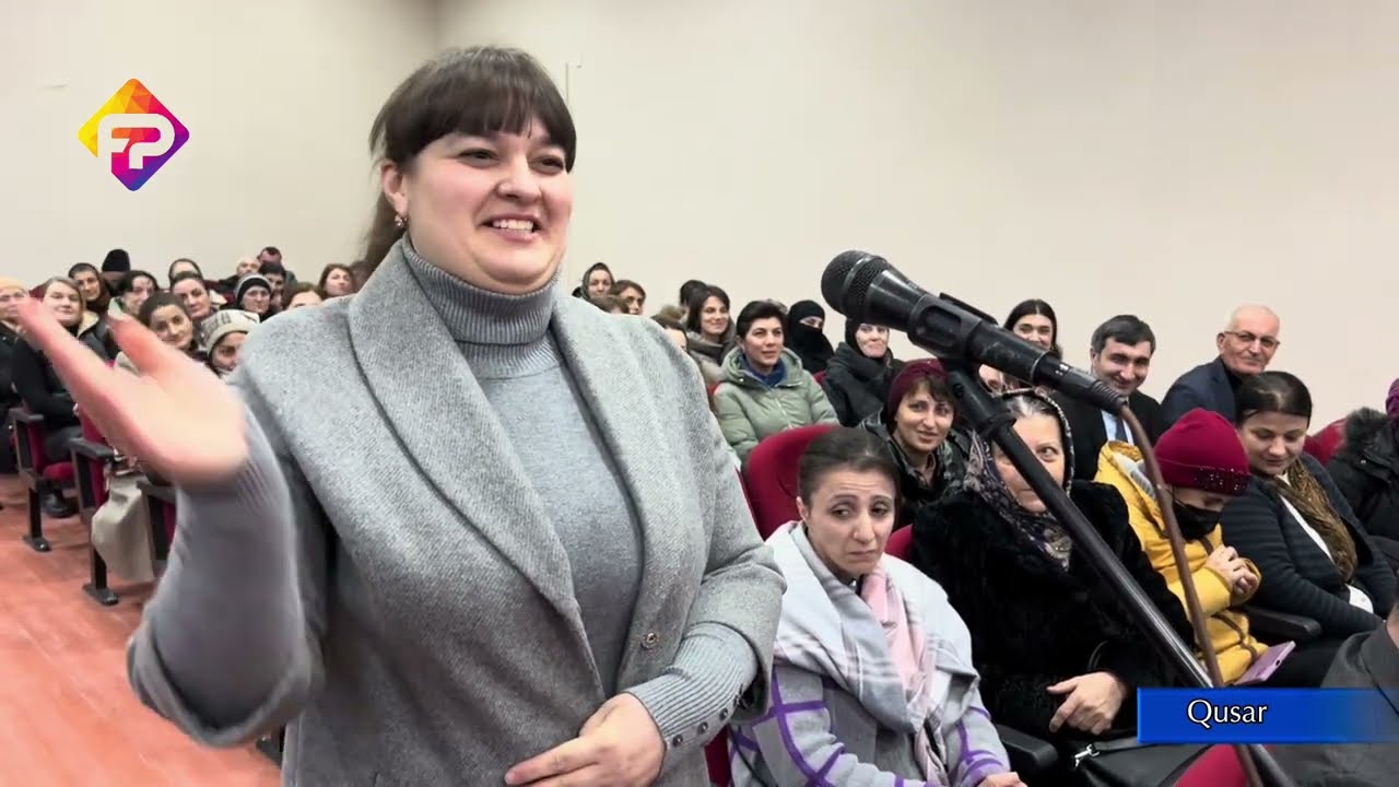 Qusar rayon rəhbərinin sakinlərlə görüşü.
