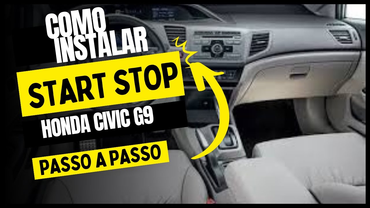 instalação start stop cardot no Civic g9