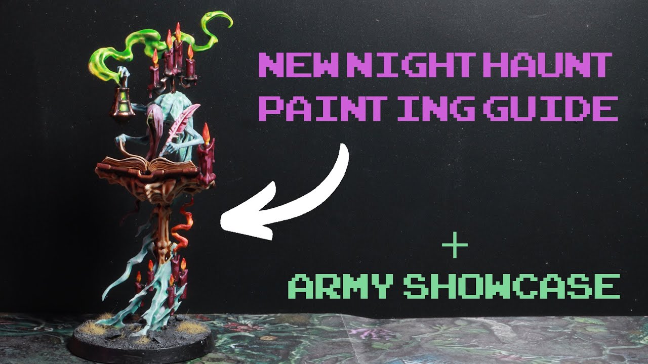 How to Paint NEW Nighthaunt - Scriptor Mortis