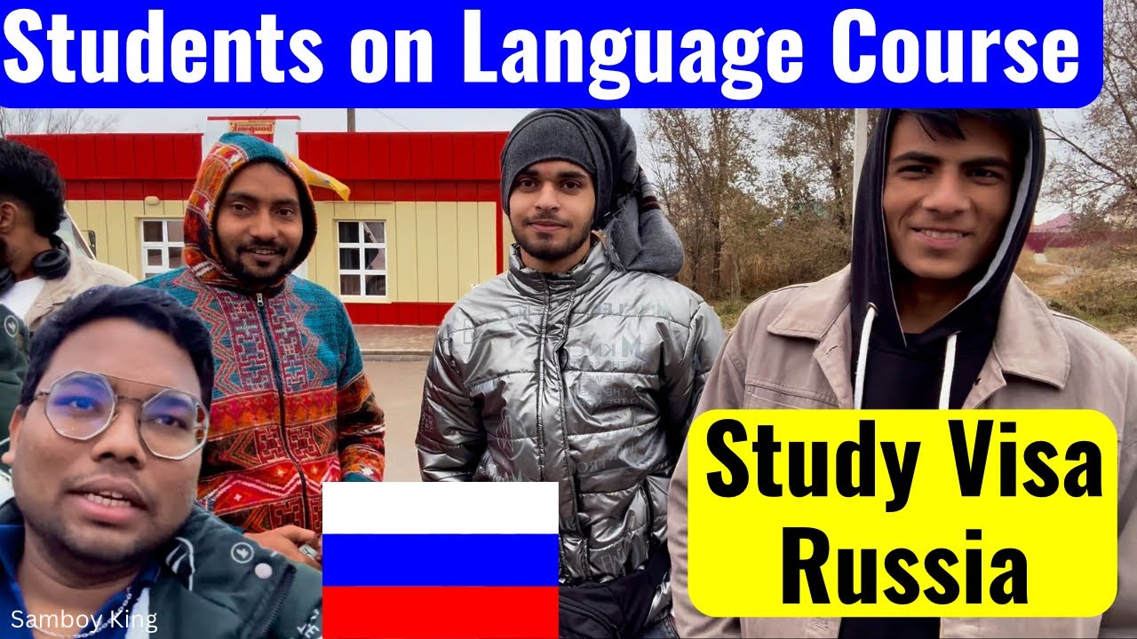 Students happy on Language Course 🤩 | Study Visa for Russia 🇷🇺