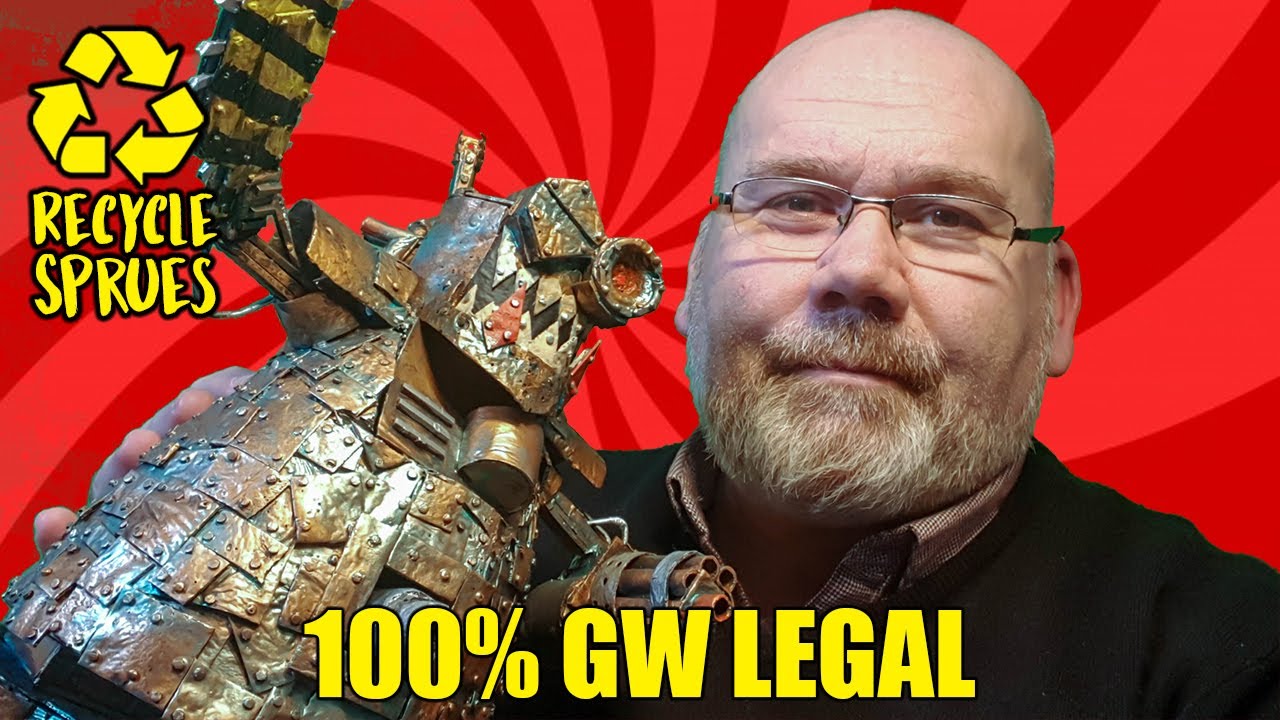 Turn Warhammer 40k Sprues into an Ork Stompa