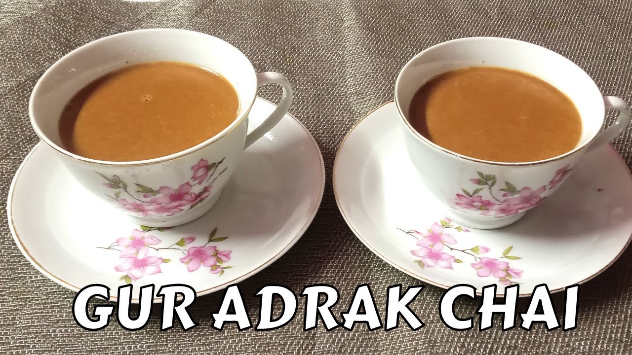 Gur Adrak Ki Chai | Jaggery Ginger Tea | Winter Special | JustYumm