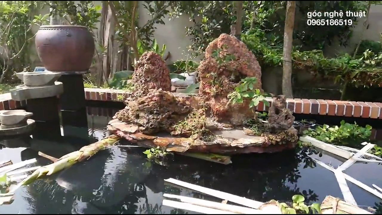 Thi công hồ cá koi từ a-z full How to implement koi pond a-z full