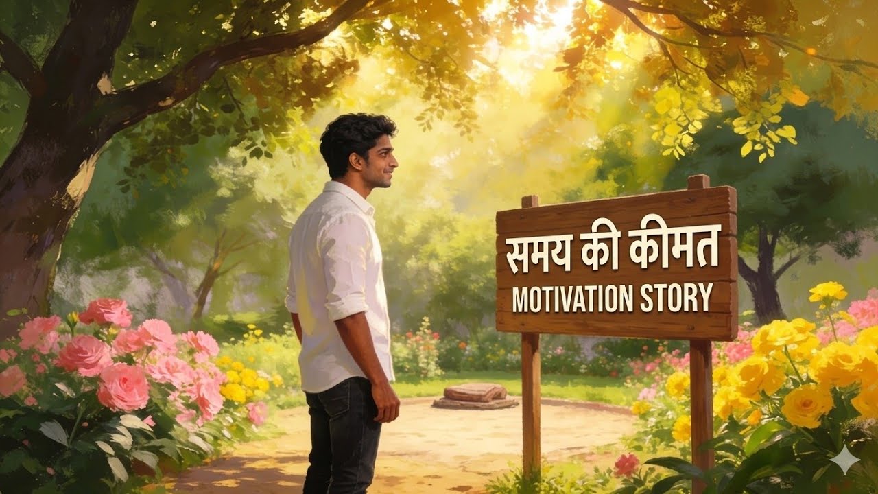 समय की कीमत || THE REAL VALUE OF TIME || एक आलसी लड़के की कहानी || MOTIVATIONAL STORY HINDI #time ||