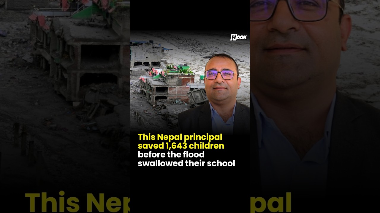 This Nepal principal saved 1,643 children before the flood swallowed their school