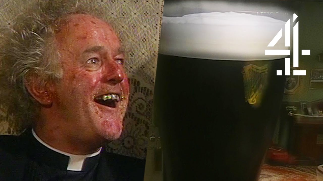 Giving Up Booze, Cigarettes & Rollerblading | Father Ted | Available On All 4