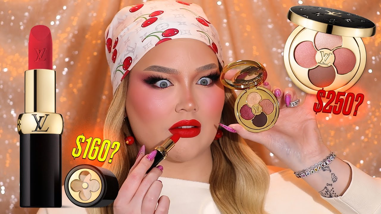 Louis Vuitton.. are you serious? 😳 $250 Eyeshadow + $160 Lipstick - THE TRUTH! | NikkieTutorials