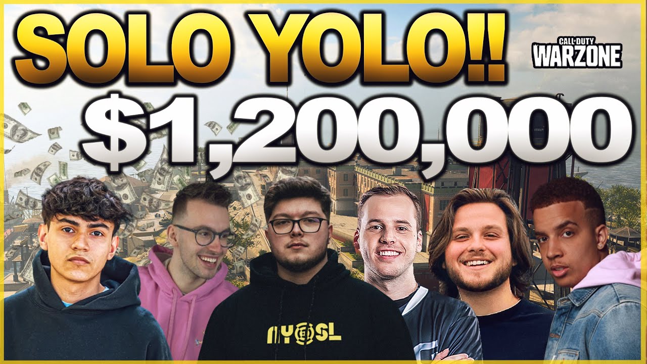 *WINNER TAKES $1,200,000* WARZONE $1,2M SOLO YOLO WSOW TOURNAMENT! - WARZONE 2
