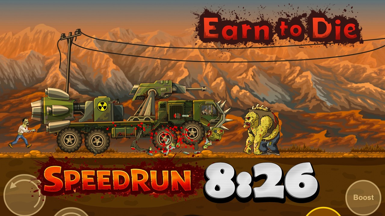 Earn to Die Speedrun: How to Beat the Game Faster?
