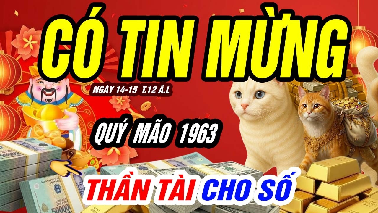 🌟 CÓ TIN MỪNG! Tuổi QUÝ MÃO 1963 Gặp Thời ĐỔI ĐỜI GIÀU TO– 2 Ngày Không Thể BỎ LỠ
