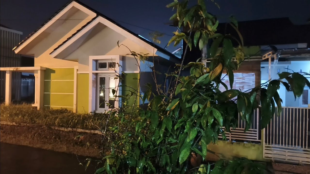 Peaceful Night Rain on a Quiet House 🌧️ | Deep Sleep, Relax & Stress Relief (No Talking)