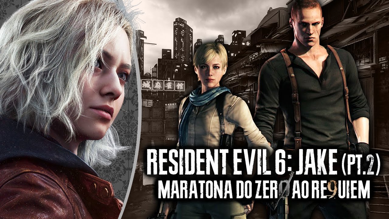 RESIDENT EVIL 6: Campanha JAKE/SHERRY (Parte 2) | MARATONA Resident Evil do ZERO ao REQUIEM