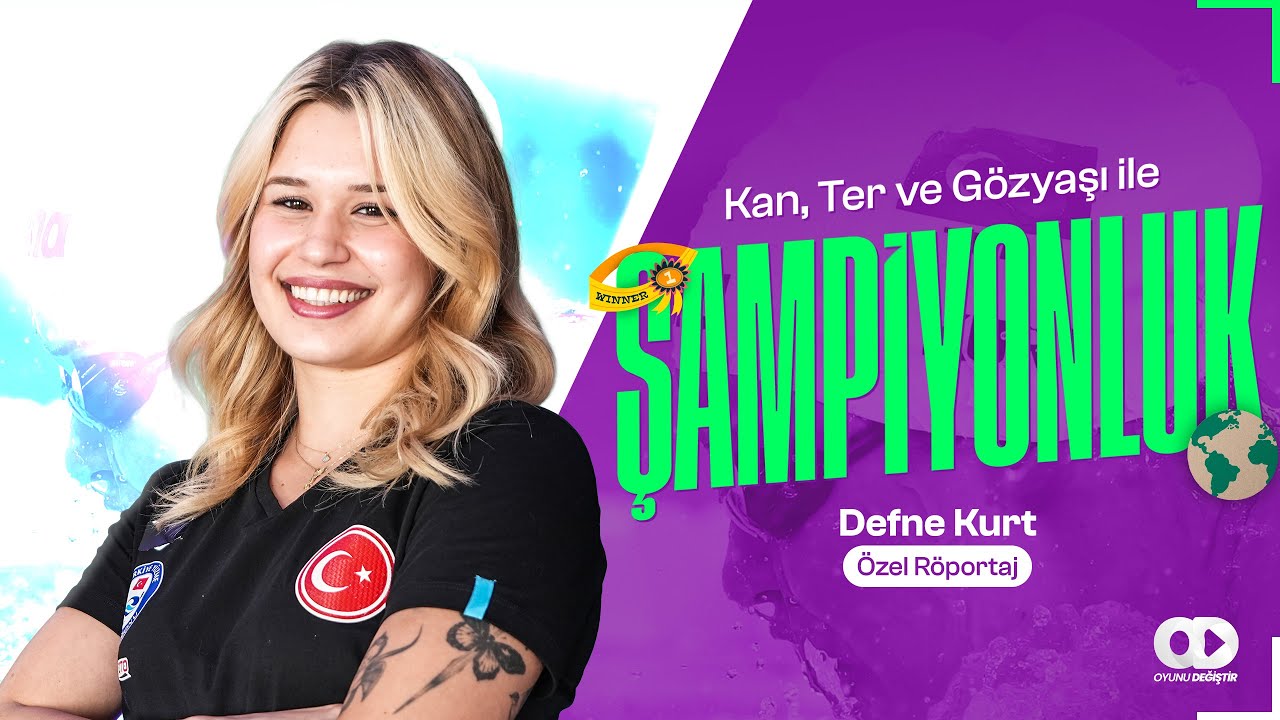 YEDİ GÜNDE BEŞ DÜNYA ŞAMPİYONLUĞU: Rekorların Kızı Defne Kurt | Özel Röportaj