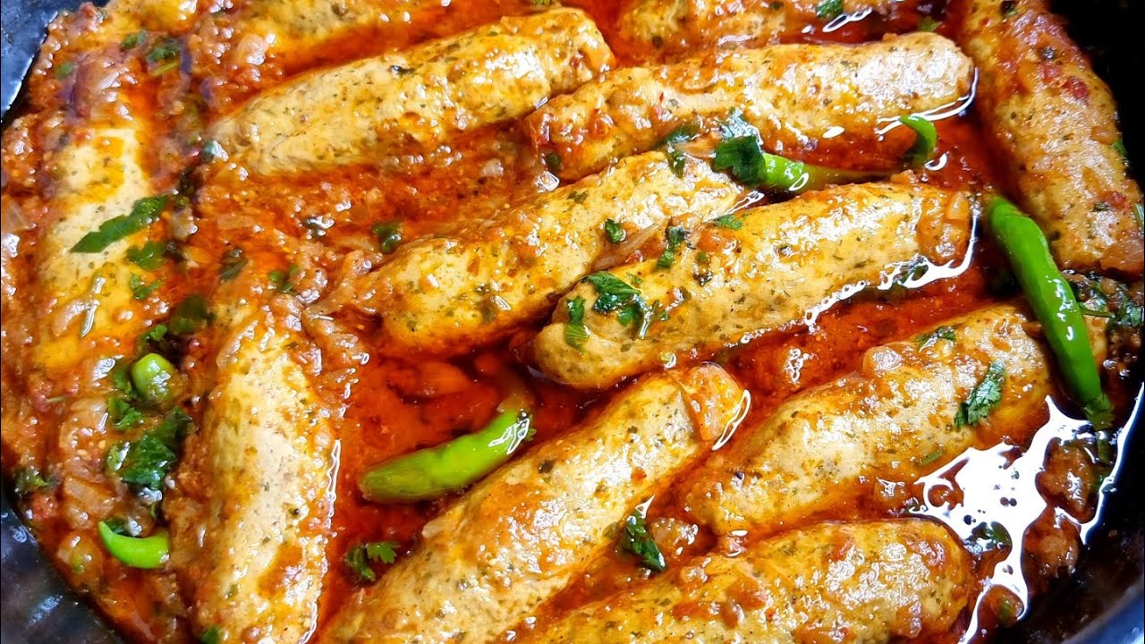 Chicken Seekh Kabab With Delicious Gravy | Easy Dinner Recipe ❤️
