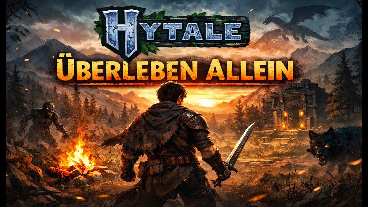 Hytale! - Überleben Allein💪 Trailer