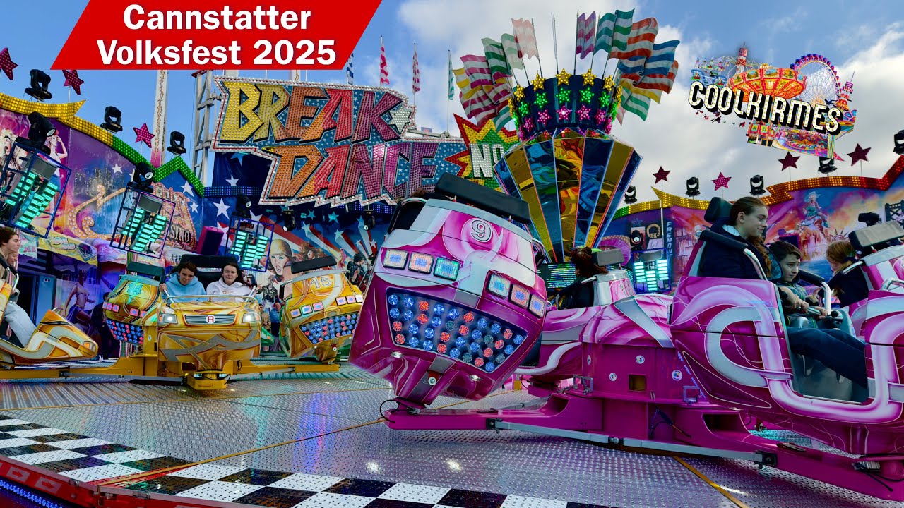 Break Dance no 1 Kinzler Rasch | Offride Video [ Cannstatter Volksfest 2025 ] - Clip by CoolKirmes