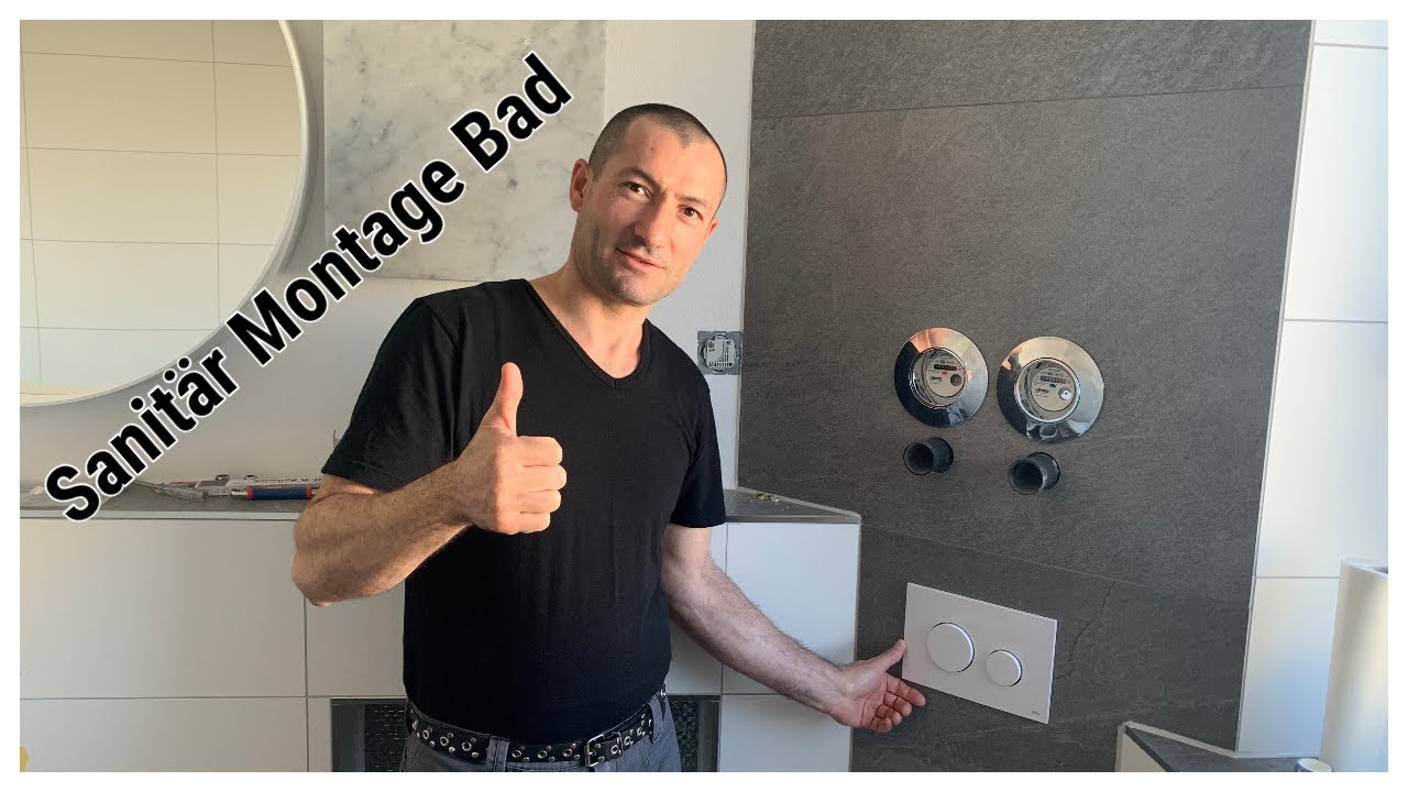 ##Bad Sanitär Montage schnelldurchlauf##!!!!