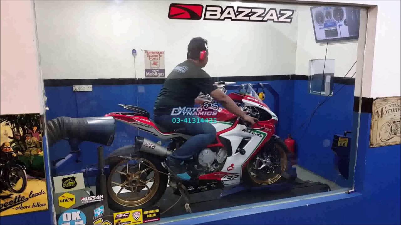 MV-AGUSTA F3 800 - Bazzaz ZFI Dyno Tuning - Motodynamics Technology Malaysia