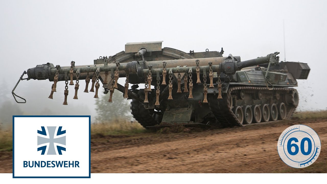 60 Sekunden: Der Minenr&auml;umpanzer Keiler I Bundeswehr