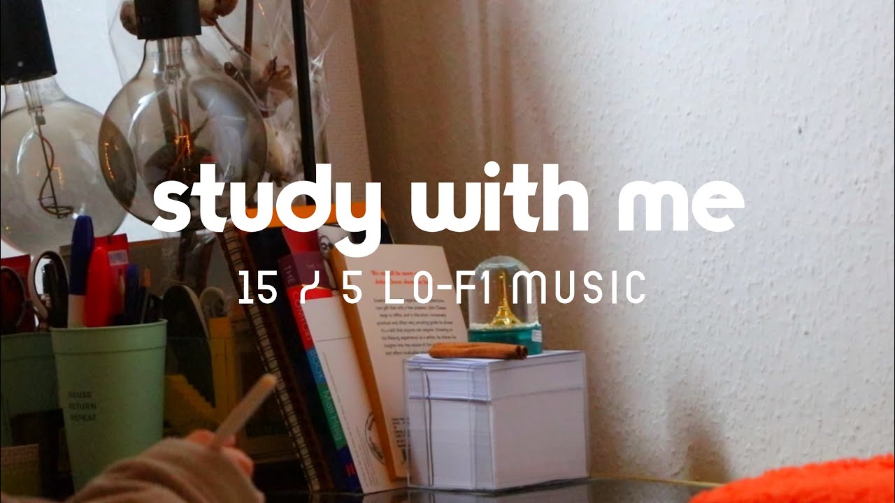 study with me with lofi music | Pomodoro 15/5 session