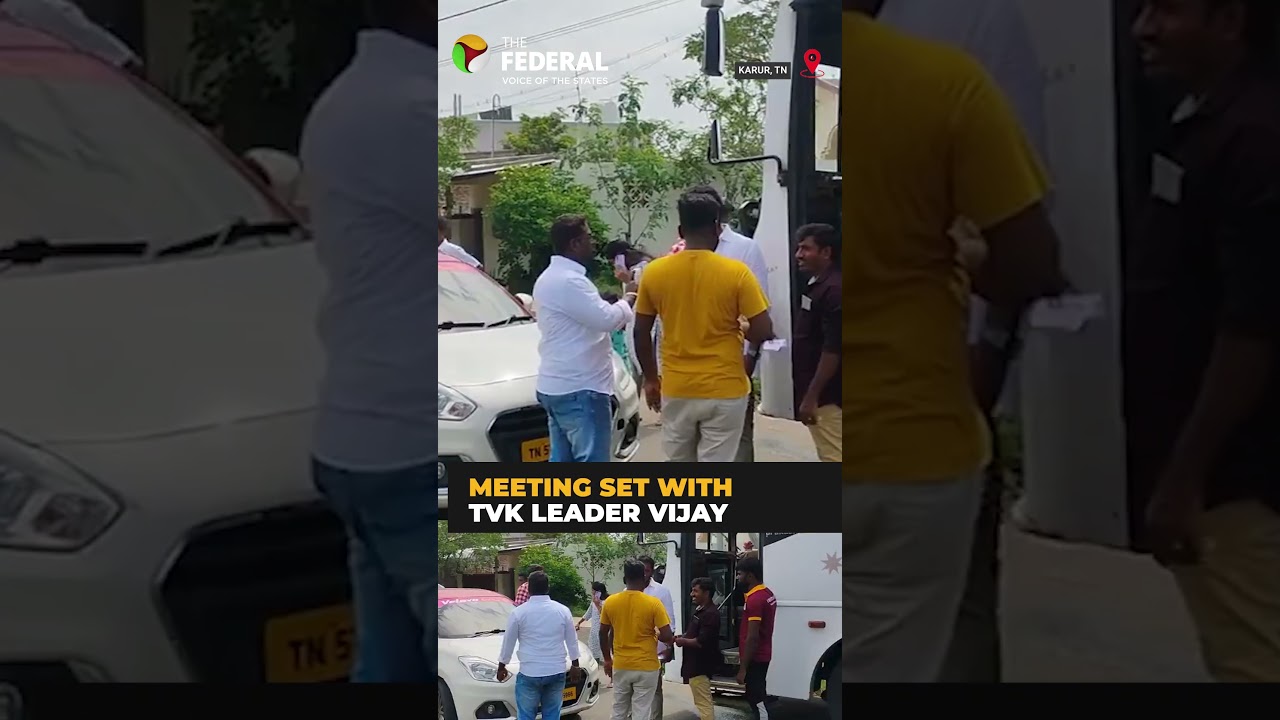 Kin of Karur stampede victims being taken to Chennai to meet TVK leader Vijay