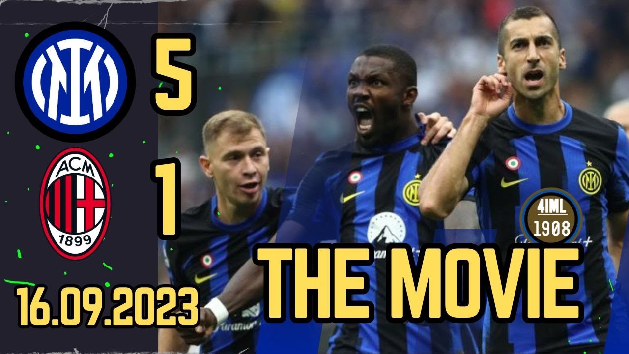 INTER - MILAN 5-1 | CINQUINA NERAZZURRA | THE MOVIE
