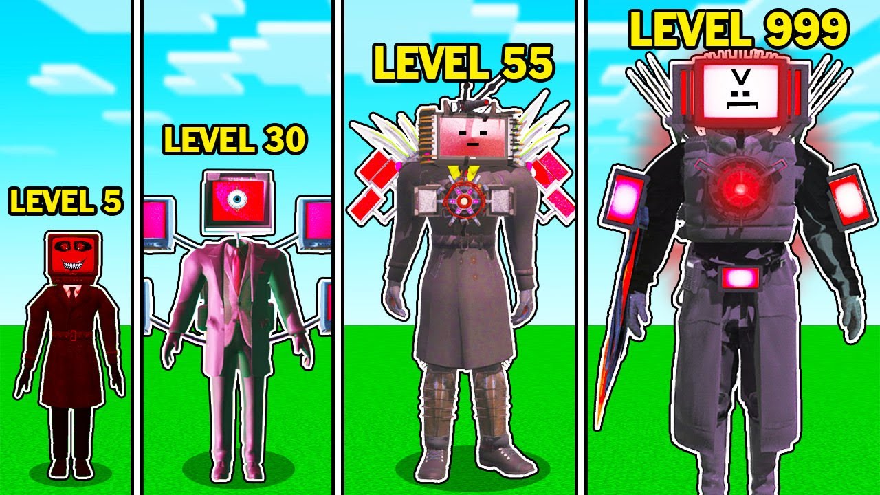 TITAN TV MAN.EXE BÜYÜYOR - ⚠️ Minecraft