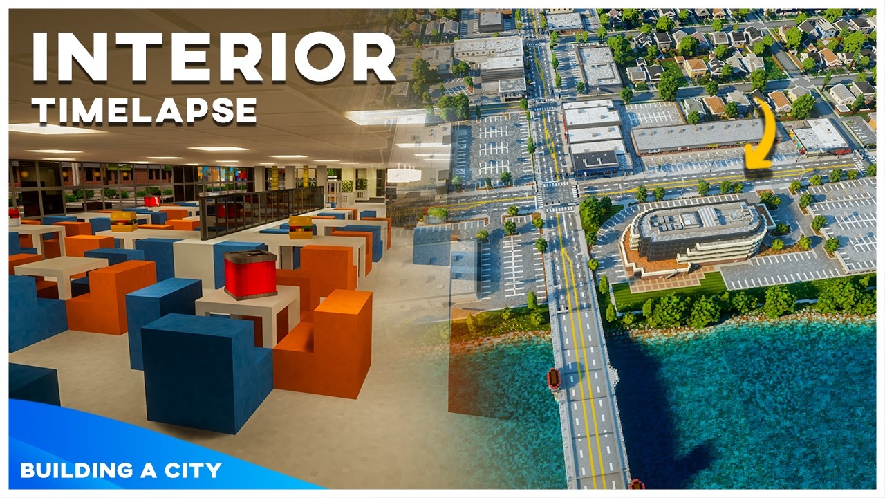 Adding Interior to Empty Buildings - Building A City #191 [Minecraft Timelapse]