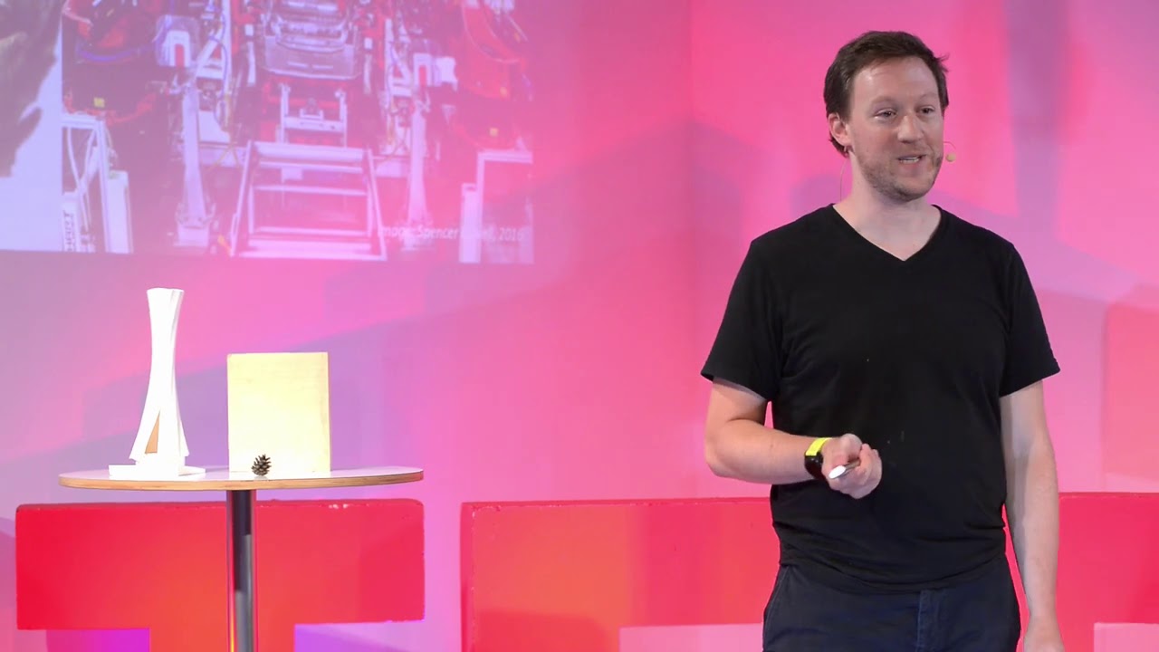 The Super Powers of Wood: Buildings That Shape Themselves | Dylan Wood | TEDxStuttgart