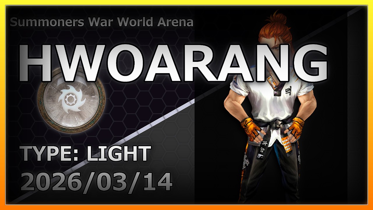 【Summoners War】RTA | Light | Hwoarang | ファラン | 【#サマナーズウォー】