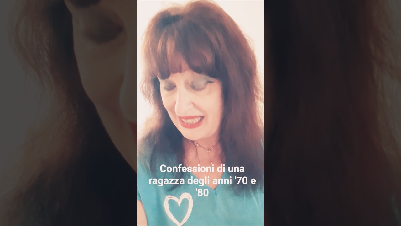 Una ragazza degli anni '70 e '80 racconta...!