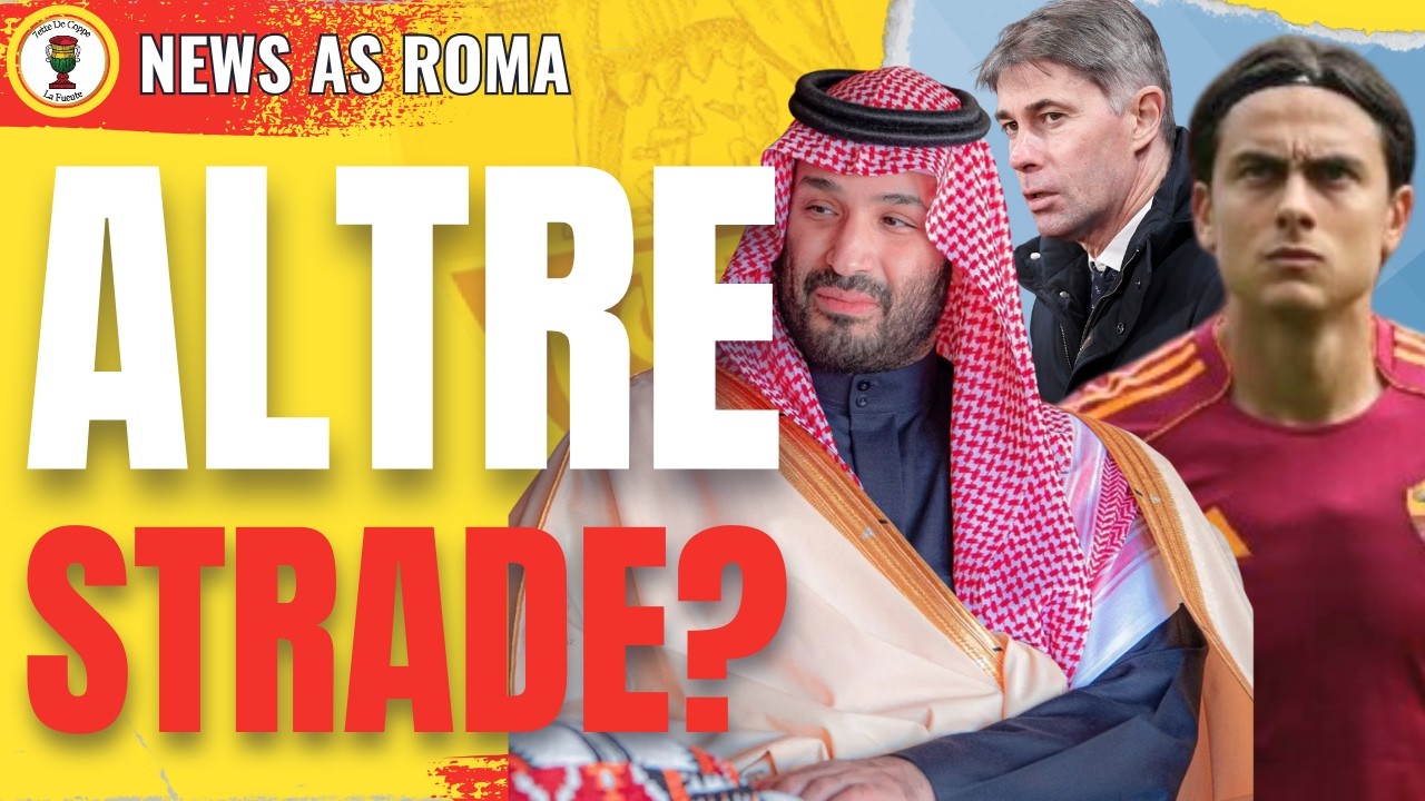 🚨 POTENZIALE SPONSOR IN GUERRA: tutto BLOCCATO! TOTTI ENTRA NELL'AREA TECNICA? BOCA SU DYBALA A 2+1