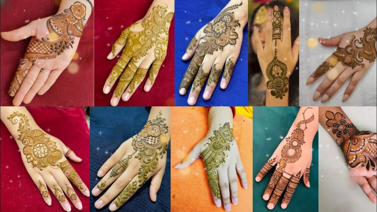 New 😊 asthetic 😍 gorgeous 😍 butiful 🥰 arabic mehndi designs 😘🌼😍😚💝