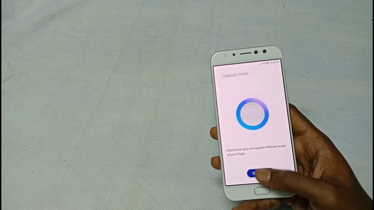 Asus ZenFone 4 Selfie Pro (ZD552KL) Fingerprint Scanner Setup & working