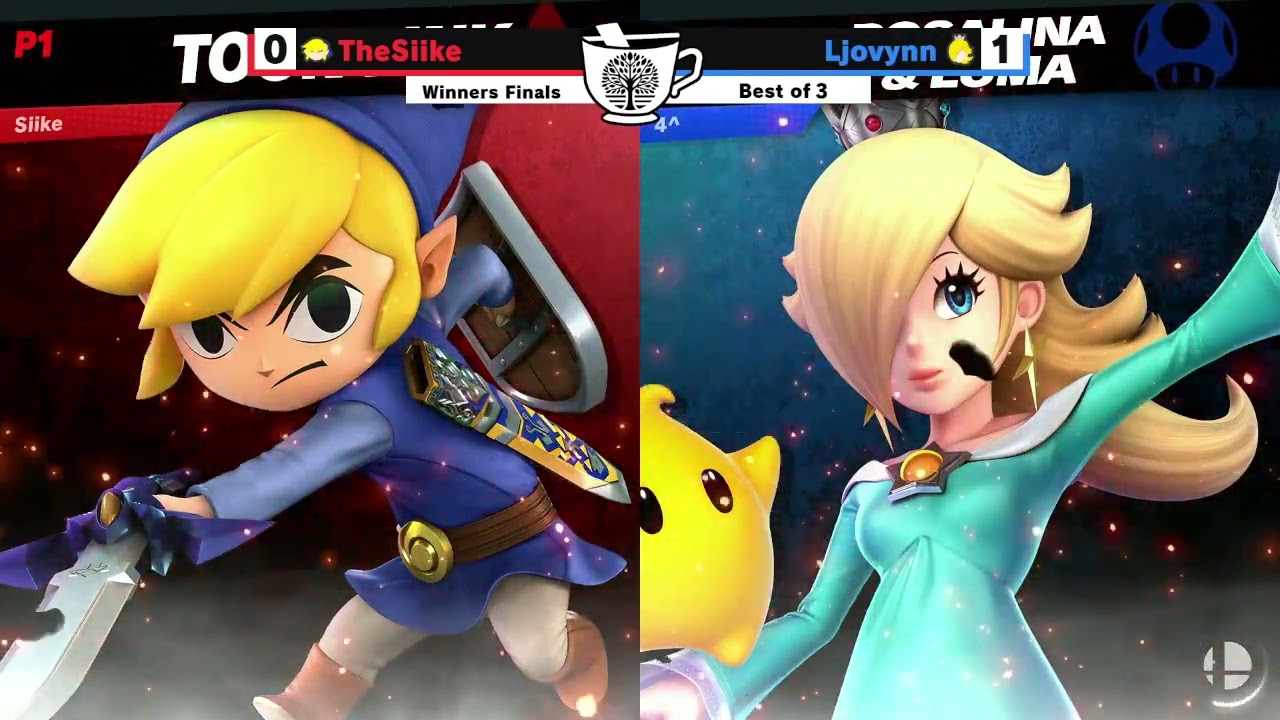 Porcelain Cup #2 - TheSiike (Toon Link) vs Ljovynn (Rosalina, Mii Gunner) bo3 Winners Semis
