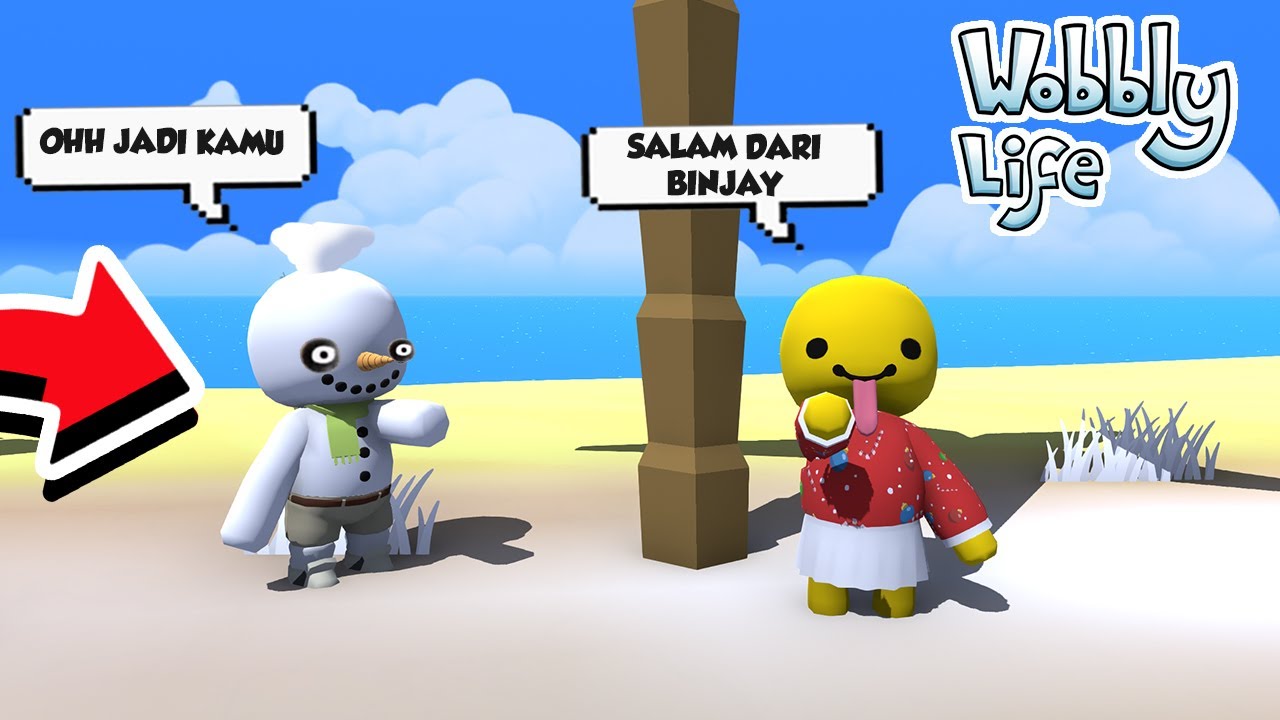 DUO KOCAK BIKIN DRAMA NGAKAK SALAM DARI BINJAI DI WOBBLY LIFE!!!