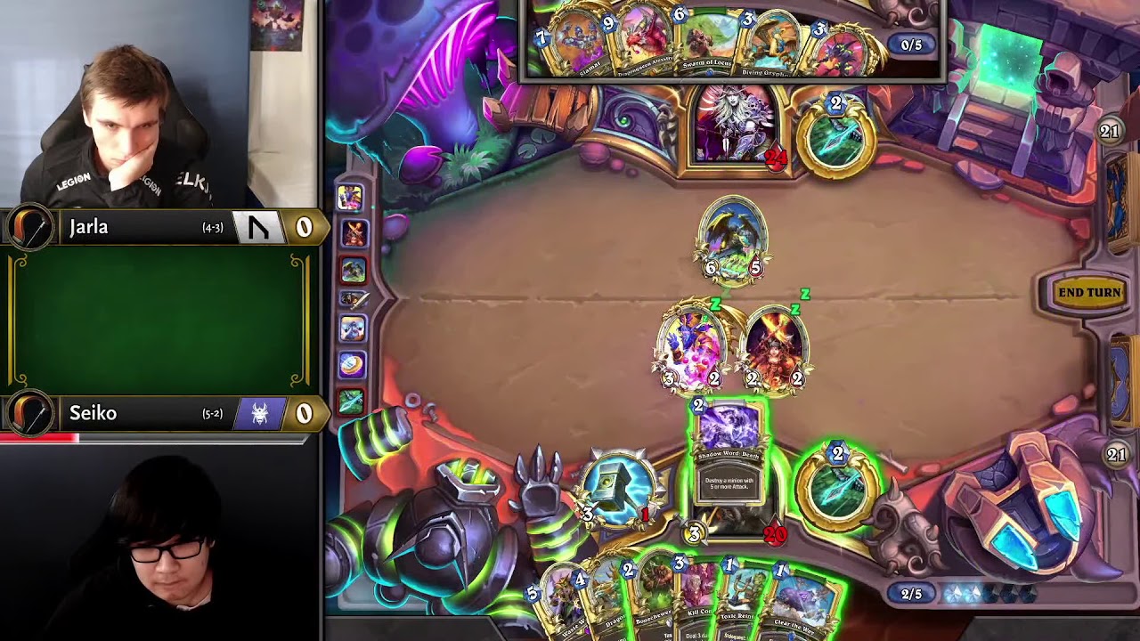 Jarla vs Seiko - Group B Elimination - Hearthstone Grandmasters Europe 2020 Season 1 - Week 3