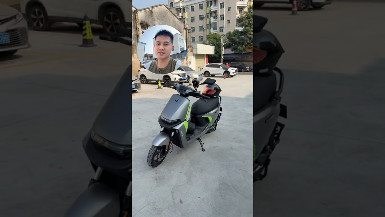 Мощный электроскутер с апгрейдом Ninebot M3 95C MAX едет 125 км/час 