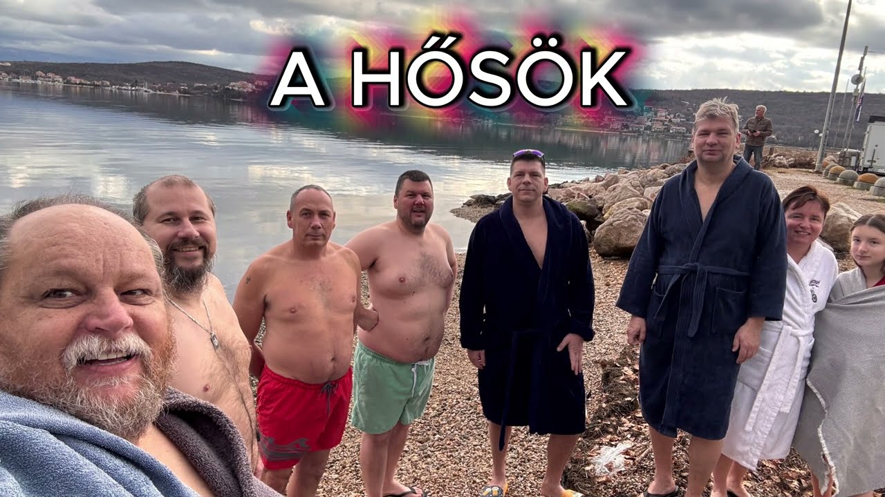 Újévi úszás Krk szigeten 2026