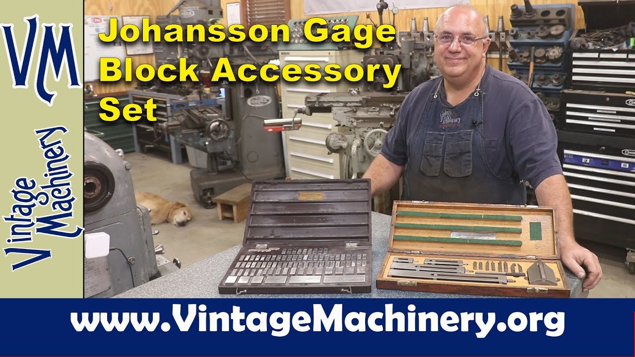 C. E. Johansson Gage Block Accessory Set