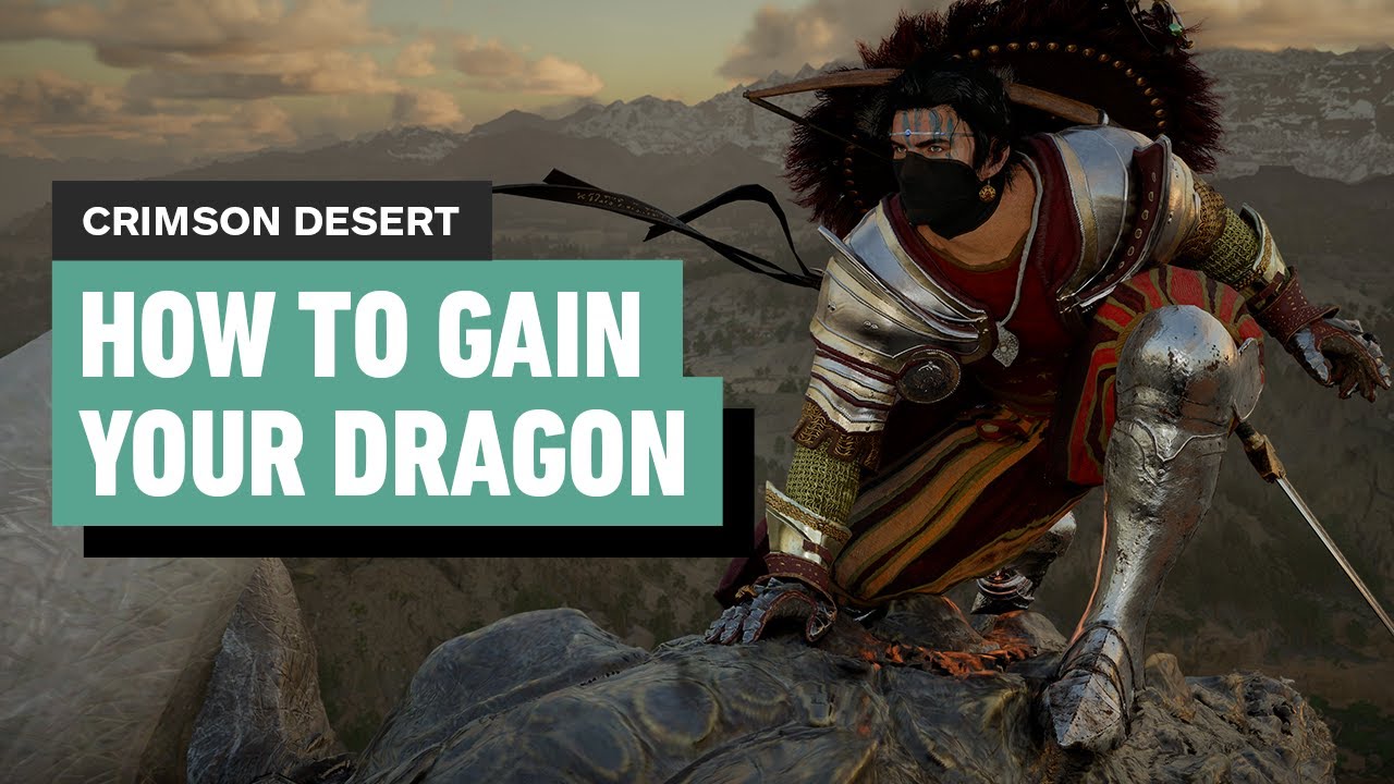 Crimson Desert - How and When To Get a Dragon Mount