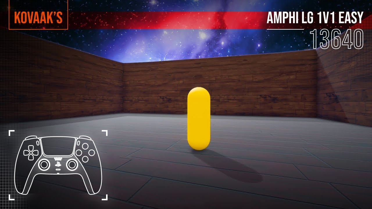 KovaaK's - Amphi LG 1v1 Easy - 13640 | PS5 Controller - Gyro (Motion Control) - No Aim Assist