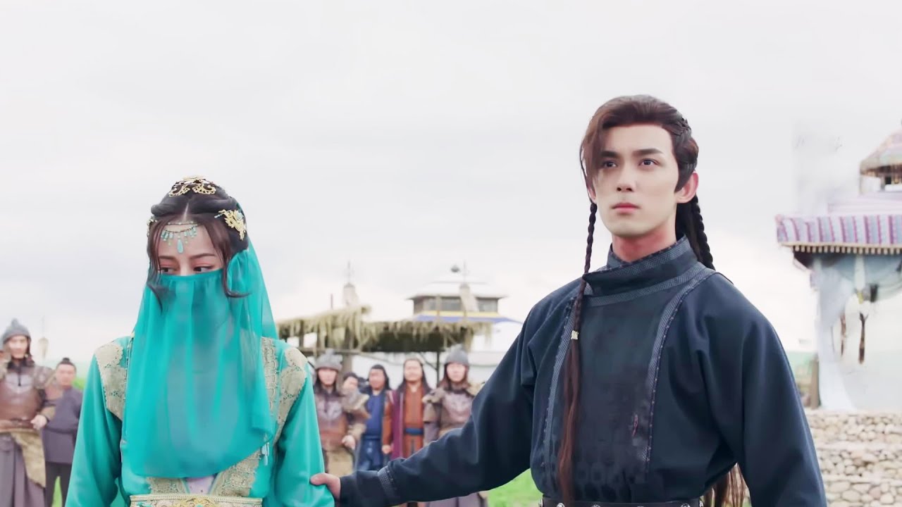 【Movie】帶著面紗的灰姑娘身份不簡單，將軍竟不惜以命來換取她自由！💕#中国电视剧 #爱情