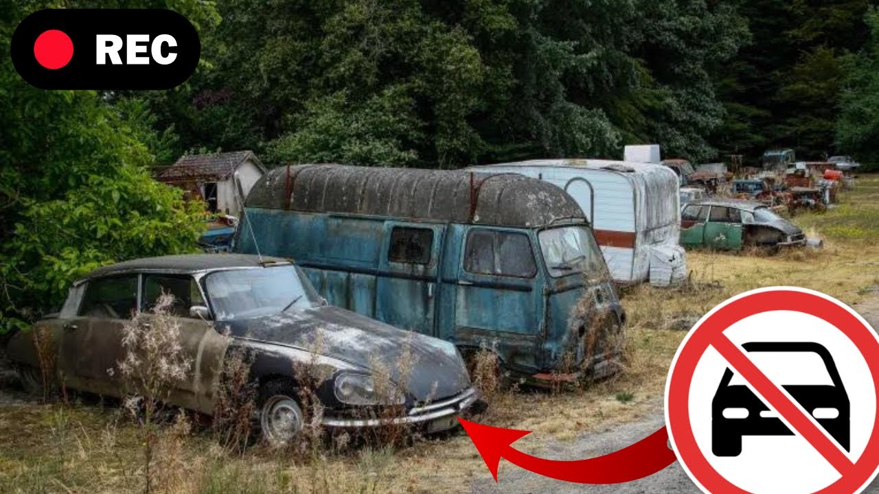 ON DÉCOUVRE UN CIMETIÈRE DE VOITURE ABANDONNÉE...! (urbex)