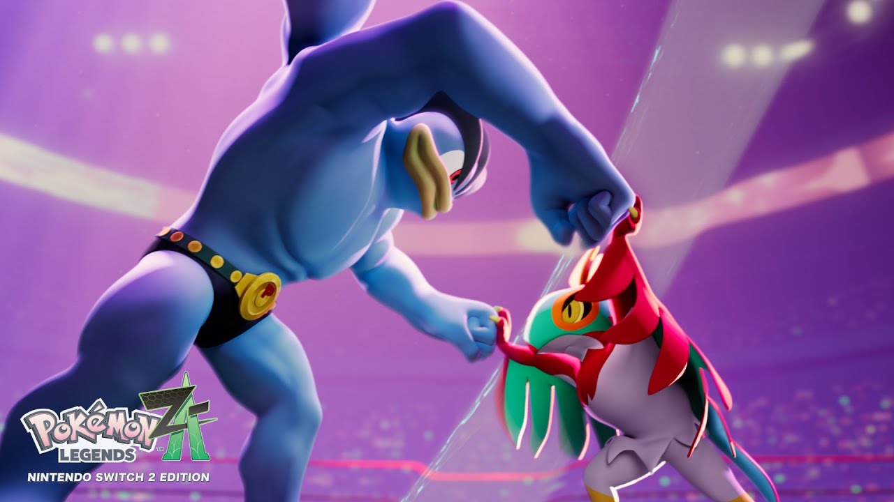 Pokémon Legends: Z-A - FULL MATCH: Hawlucha vs Machamp!