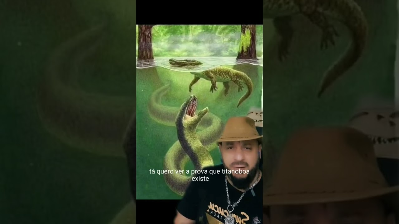 Titanoboa ainda existe? | Shorts | Bi&oacute;logo Henrique