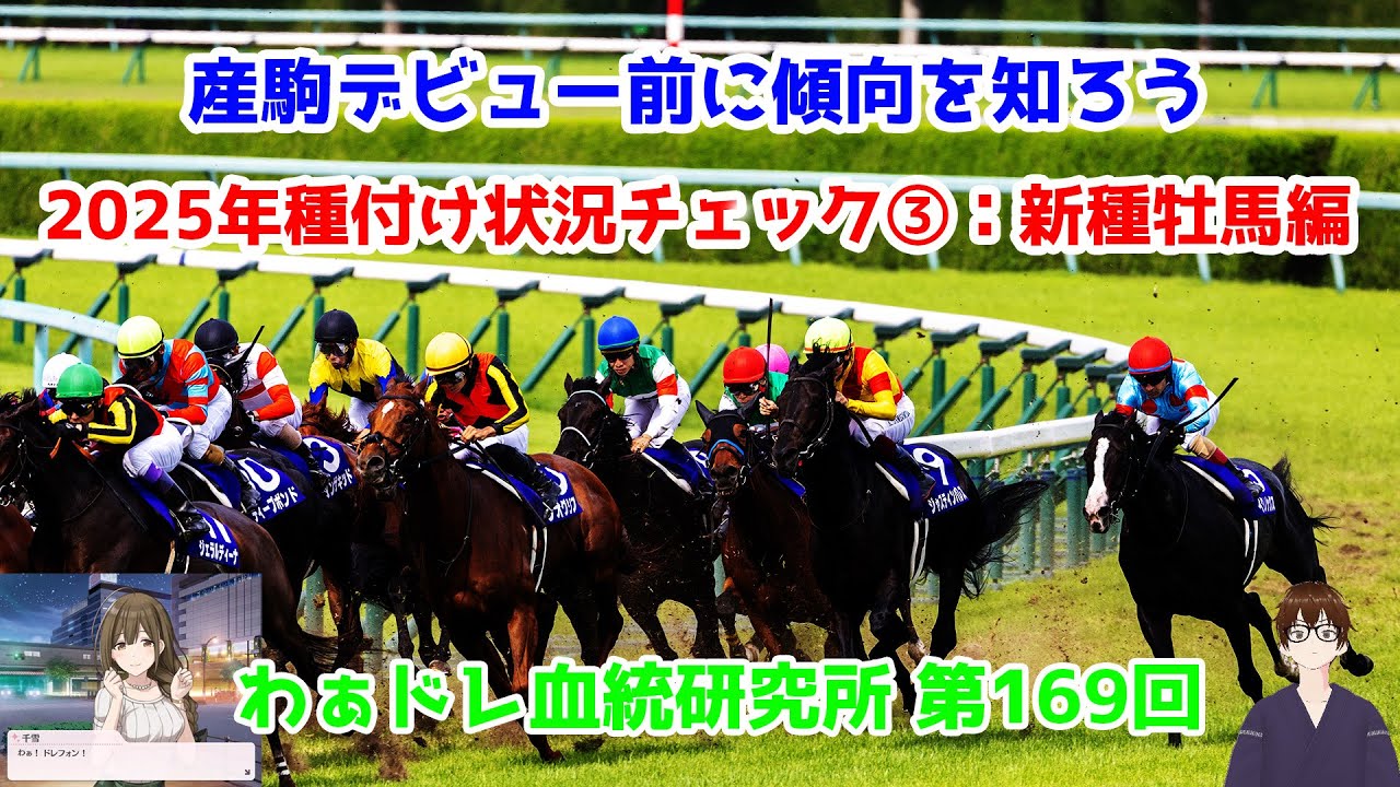 【#わぁドレ血統研究所】2025年種付け状況チェック③【産駒未デビュー新種牡馬編】