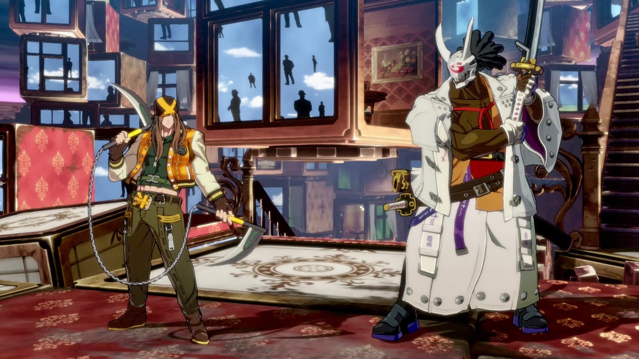 Guilty Gear Strive - Axl Low Arcade Gameplay 4K