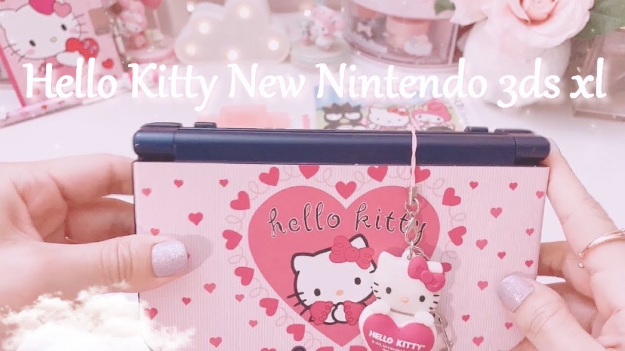 Customizing Nintendo 3ds Hello Kitty Sanrio Theme & HK Accessories