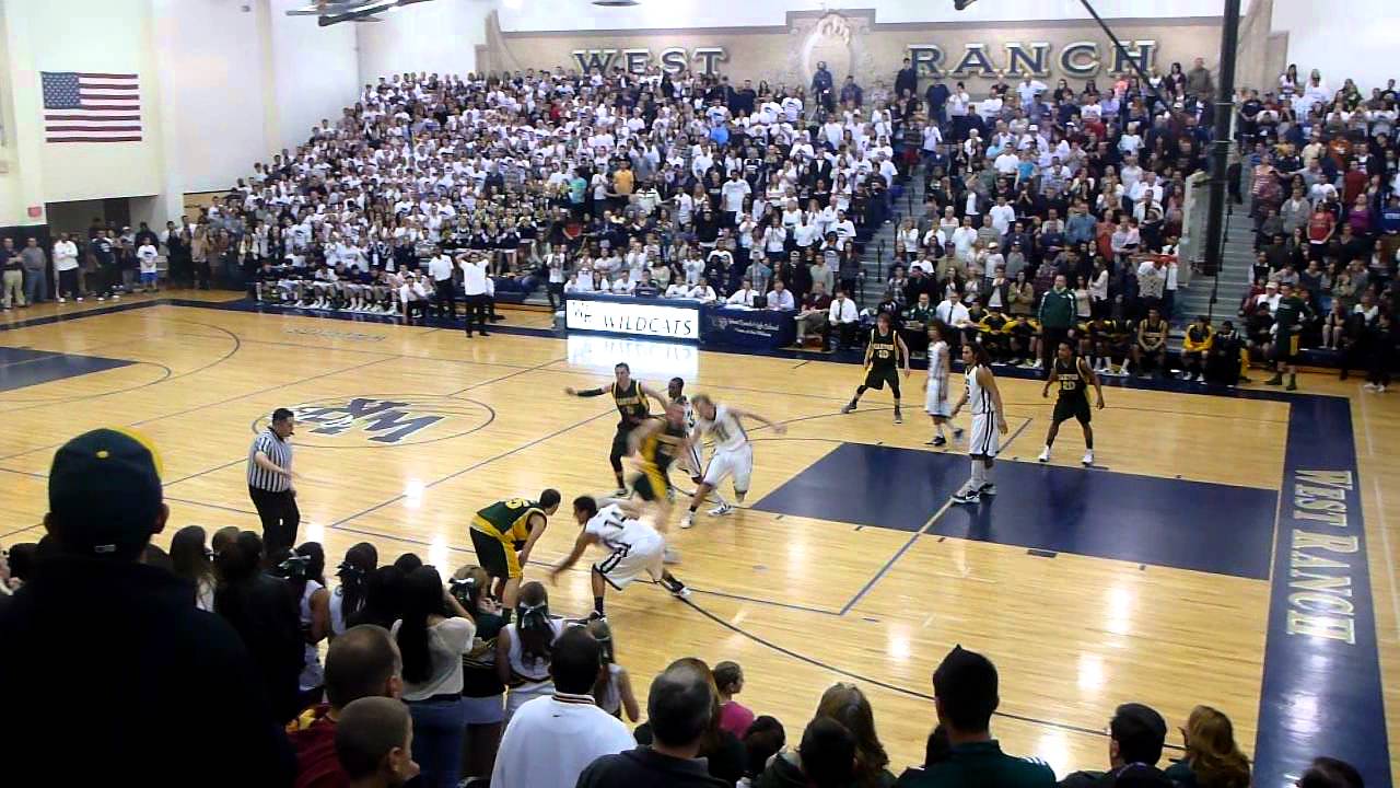 Canyon vs West Ranch - Intense Fans and Coaches